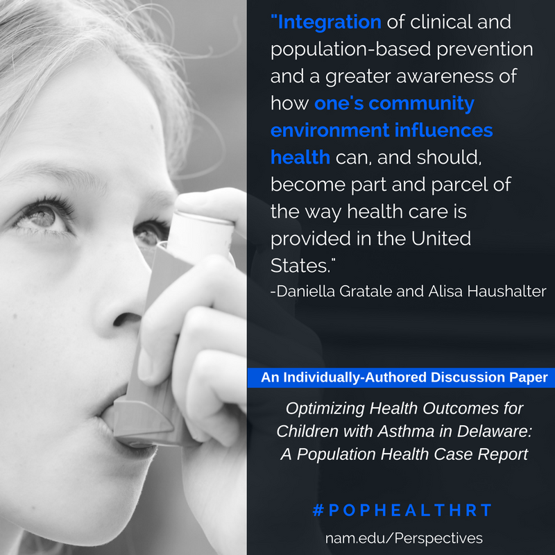 Optimizing Health Outcomes for Children with Asthma in Delaware: A Population Health Case Report