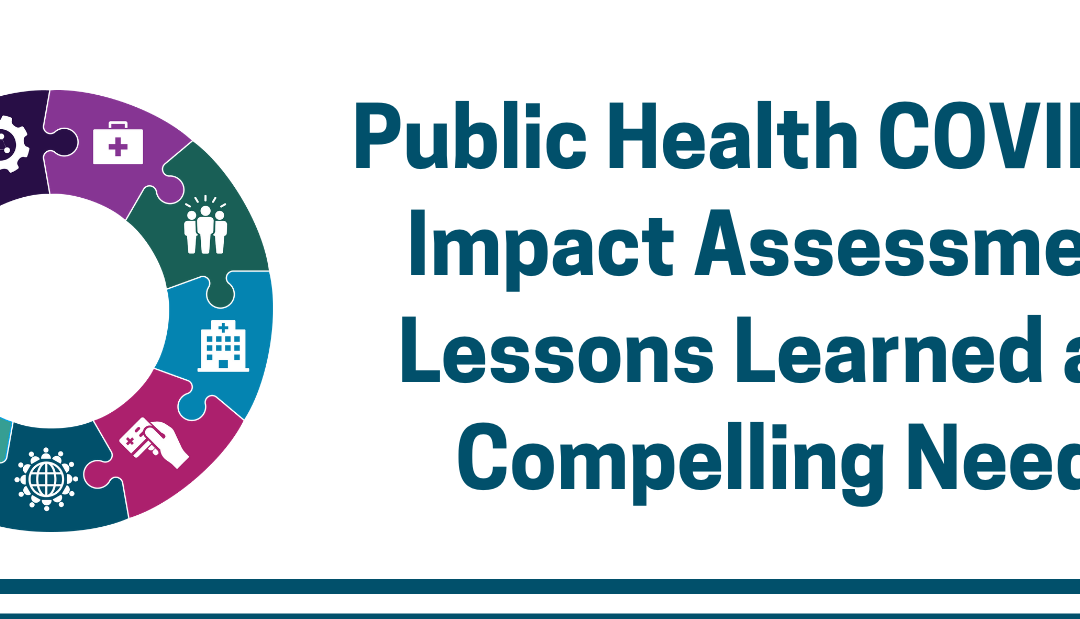 Public Health COVID-19 Impact Assessment: Lessons Learned and Compelling Needs